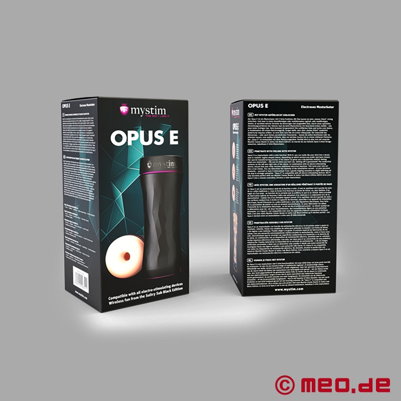 OPUS E - Donut - E-stim masturbator för män - Mystim Electrosex