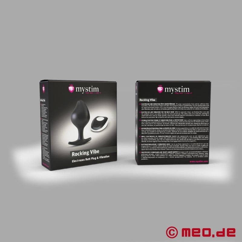 ROCKING VIBES E-Stim Butt Plug mit Vibration - Mystim Electrosex