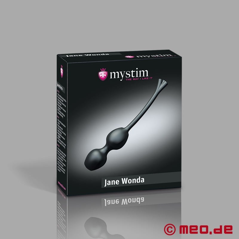 JANE WONDA – Liebeskugeln mit E-Stim - Mystim Electrosex