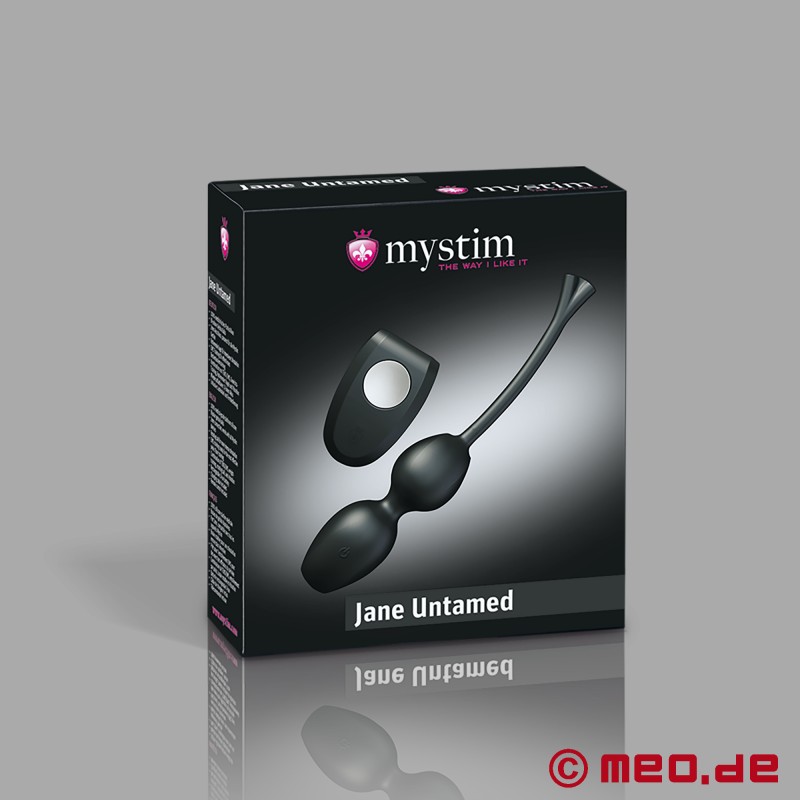 JANE UNTAMED E-Stim E-Stim Love Balls rezgéssel Mystim