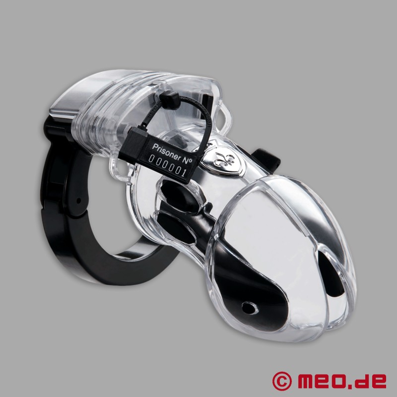 PUBIC ENEMY NO 1 - Penis Cage - Chastity Belt with E-Stim Mystim。