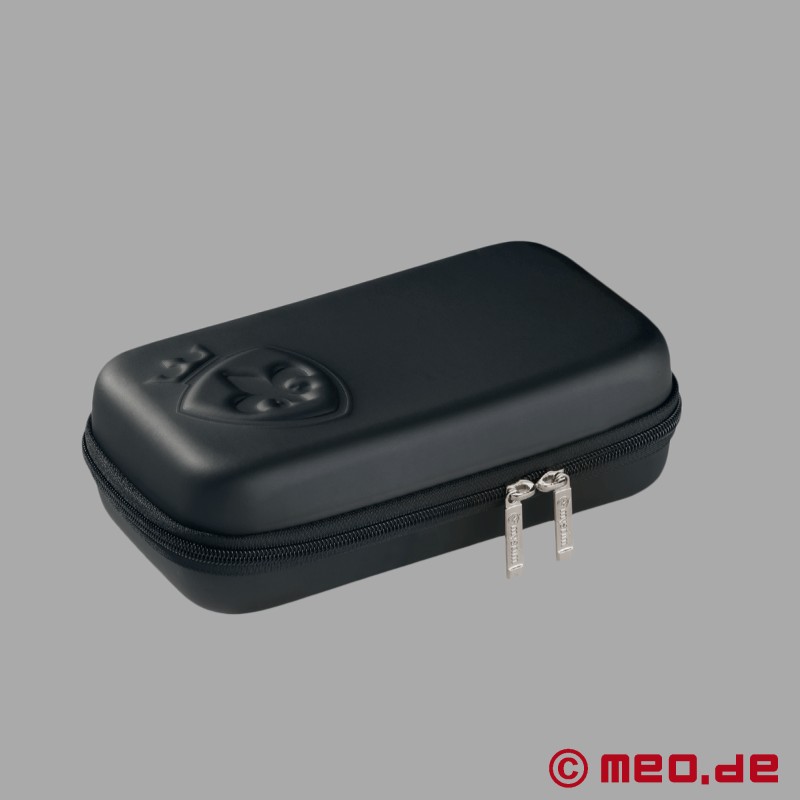 PUBIC ENEMY NO 2 - Centură de castitate / cușcă de castitate cu E-Stim - Mystim Electrosex