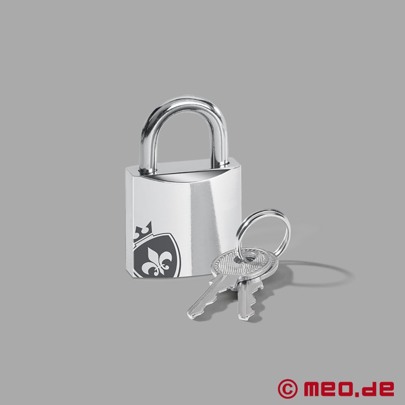 Mystim Pubic Enemy™ No. 3 - E-Stim Chastity Cage with Ball Crusher - 9