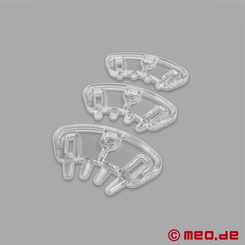 Fang Gang™-distans med spikar för Mystim Pubic Enemy™ chastity cage - 1