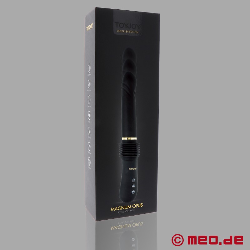 Schokvibrator - Magnum Opus Thruster - Vibrator met Schokfunctie