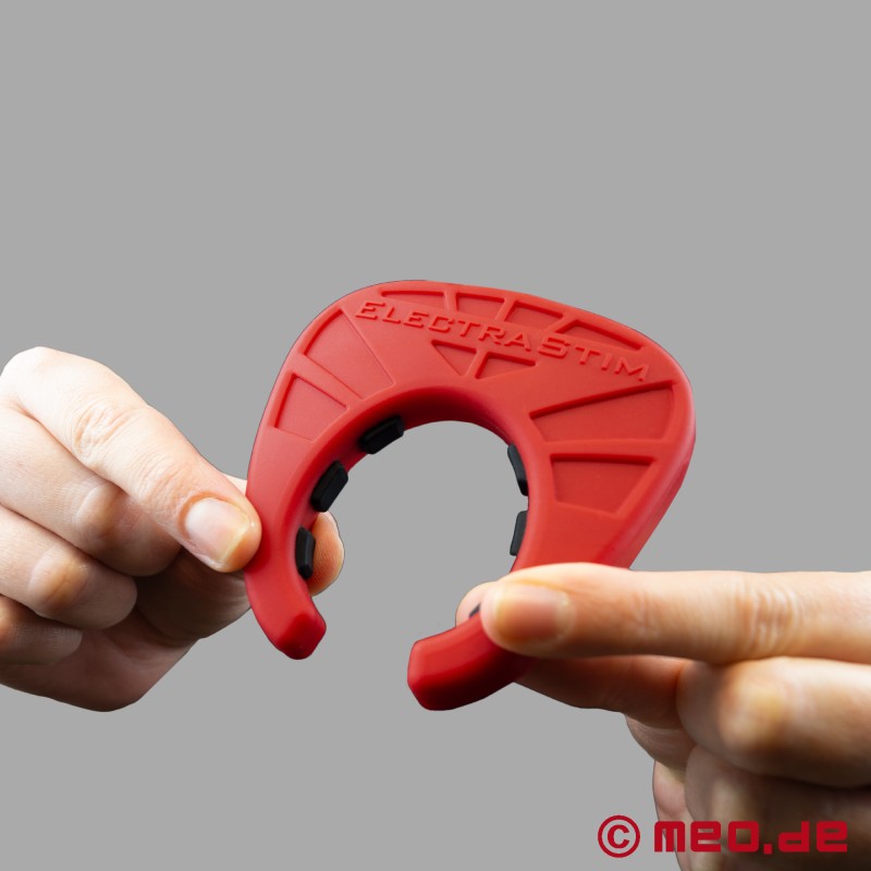 Viper Silicone Fusion Cock Shield - Anillo para el pene para electroestimulación