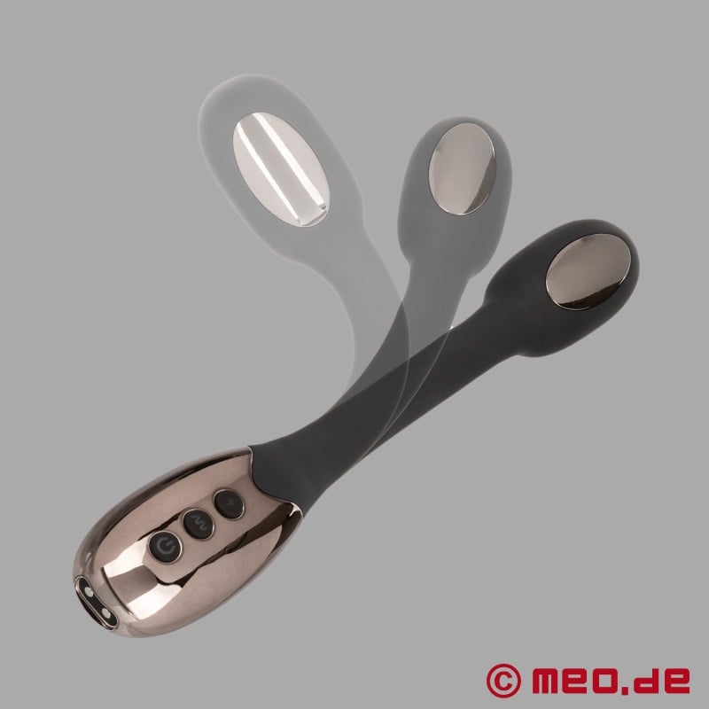 Accesoriu BDSM - Vibrator anal cu electro-stimulare