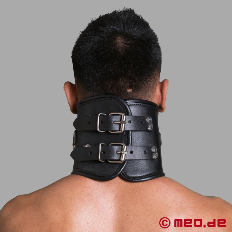 BDSM Posture Collar kůže