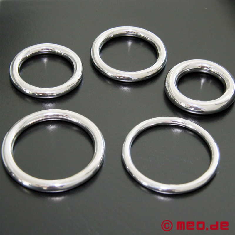 Inel metalic - Cock Ring ClassicSteel™ - Clasic printre inelele de cocoș - Versiune cu greutate medie - 4