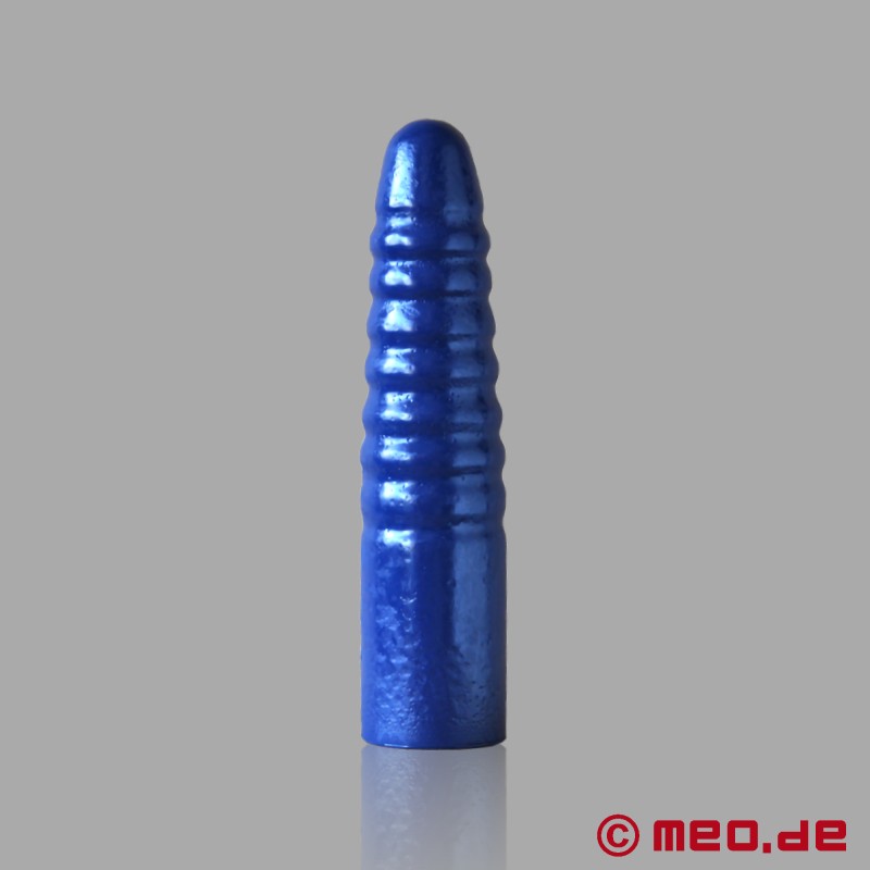 Crackstuffers Missile - Dildo estriado para estiramientos anales