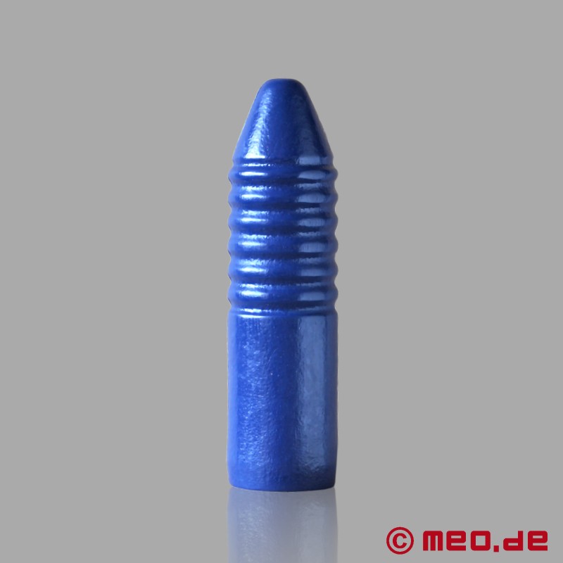 Crackstuffers Missile - Dildo estriado para estiramientos anales