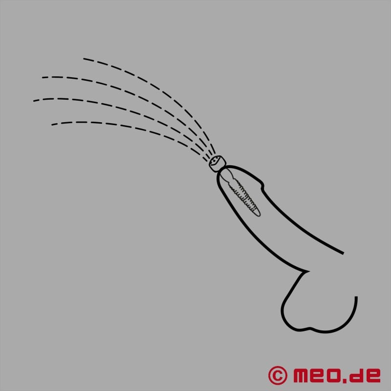 Penis Plug - Sperm fontána