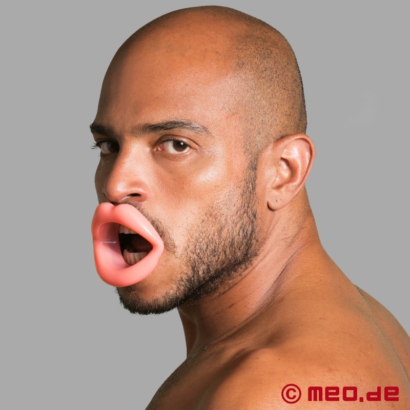 Knebel mit Lippen für den perfekten Blow Job