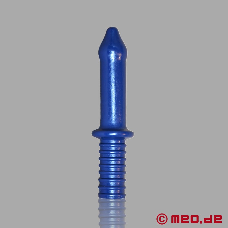 "Crackstuffers Plain Truncheon" - dildo su rankena, skirtas tiksliai analinei stimuliacijai