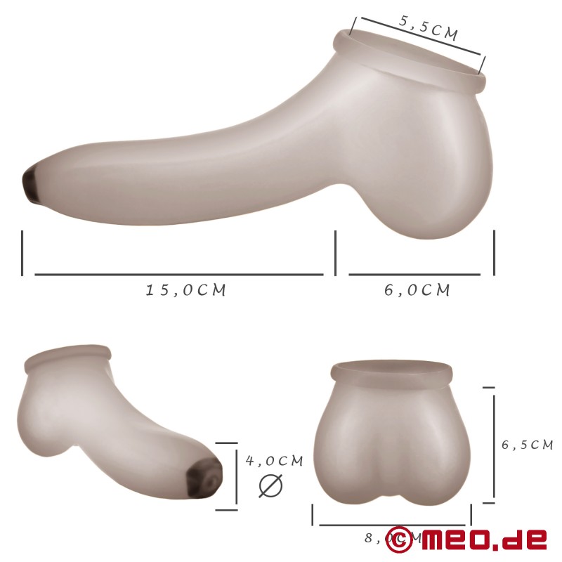 Latex peenise ümbris - banaan - 5