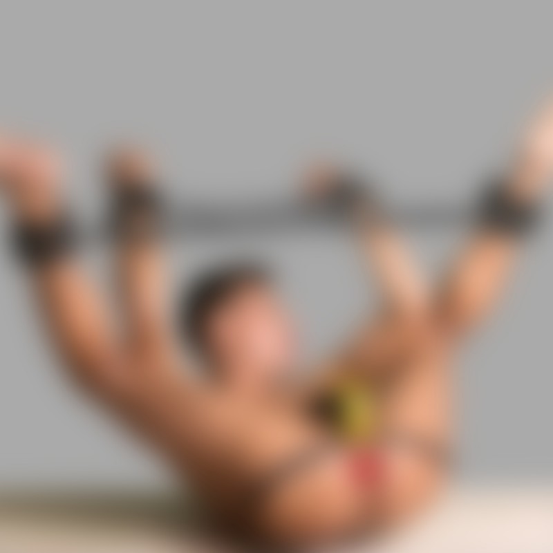 FINAL FANTASY™ - Ayırma çubukları, el kelepçeleri ve ayak kelepçeleri ile BDSM boyunduruğu - 1