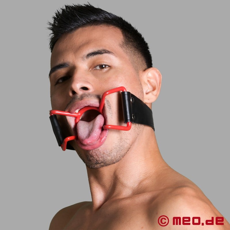 Mouth-Wide-Open Gag - limited RED edition