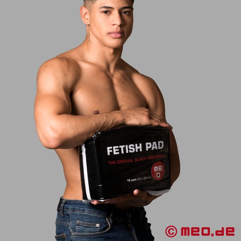 FETISH PAD - Melnais absorbētājs