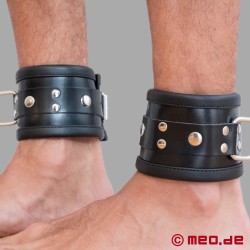 Padded calfskin ankle restraints - Paris collection