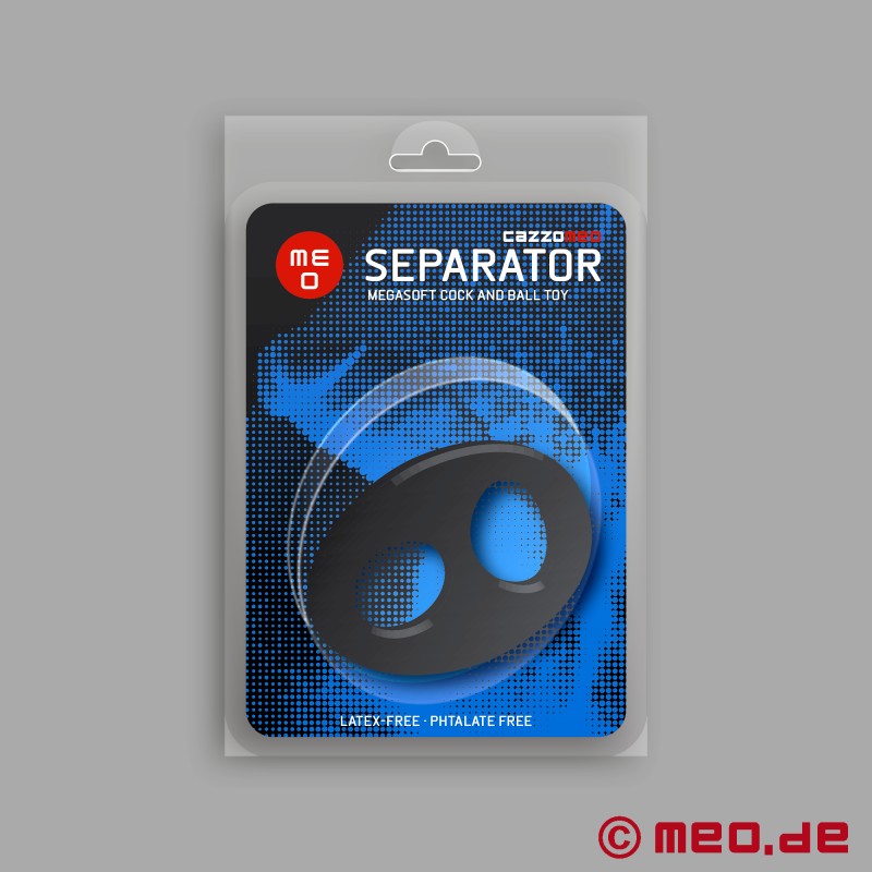 CAZZOMEO® Separator™ - Kombine penis halkası ve testis gerici - 10