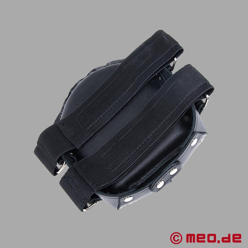 Cock Sucker joelheiras de couro - joelheiras almofadadas para fetiche e BDSM - 6