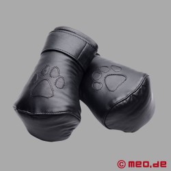 Padded Leather Puppy Mitts – Human Pup Gear by MEO - Thumbnail