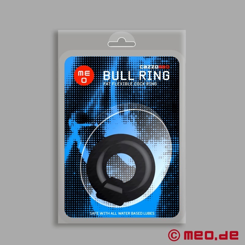 Anneau de pénis épais en silicone - CAZZOMEO Bull Ring