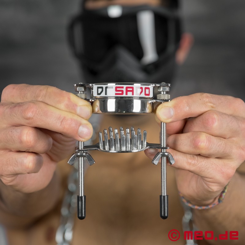 Dr. Sado's “Fakir” Ball Stretcher - The ultimate CBT experience with spikes and press plate