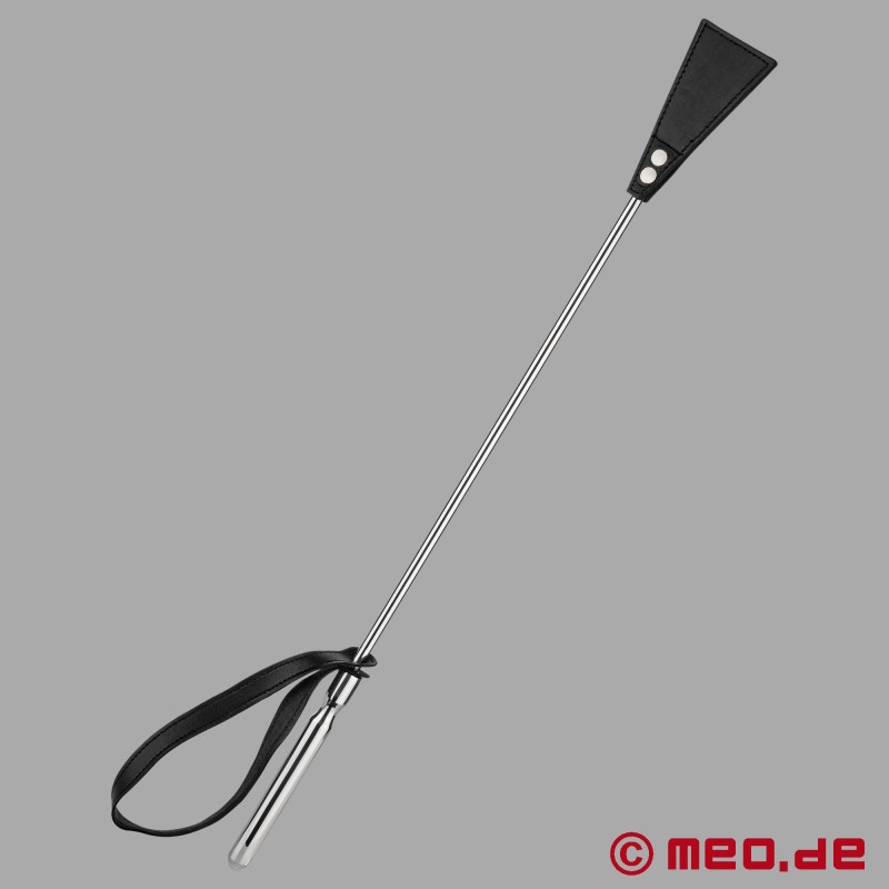 BDSM Riding Crop made of Steel and Leather