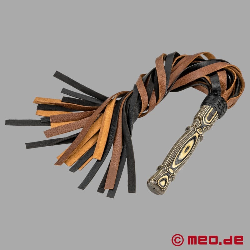 HURTME: Leather Flogger Arabica