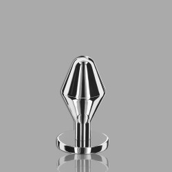 Buttplugs en acier inoxydable - moyen - Infinity_X™