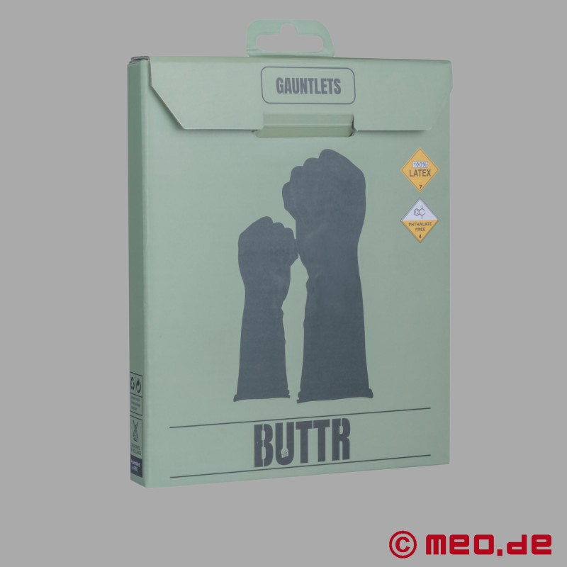 用于 fisting 的 BUTTR 乳胶手套