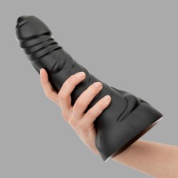 BUTTR Black Hawk Curved Anal Dildo - XL Yapay Penis - Thumbnail
