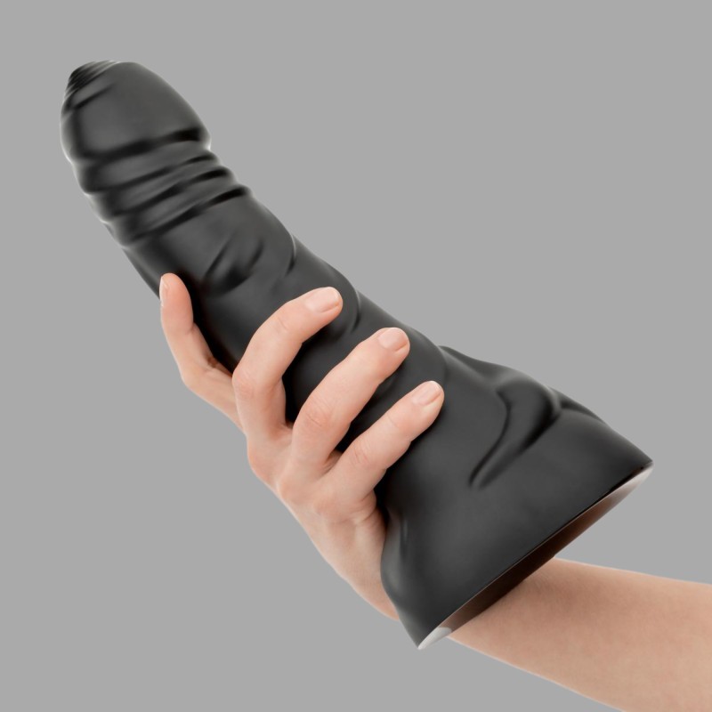 BUTTR Black Hawk Curved Anal Dildo - XL Yapay Penis - 1