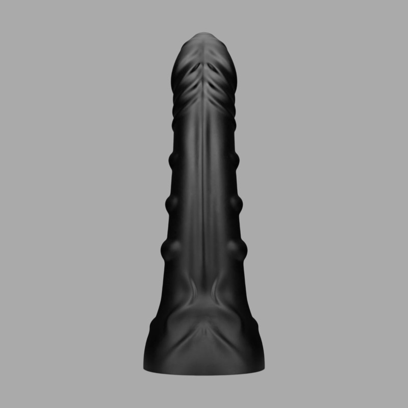 BUTTR Black Hawk Curved Anal Dildo - XL Yapay Penis - 5