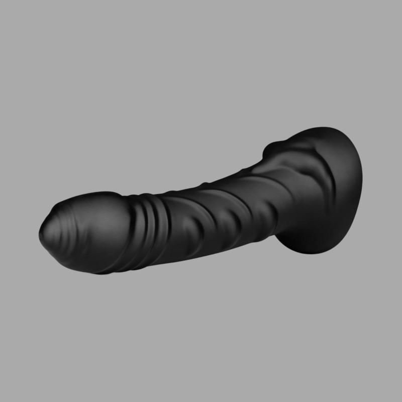 BUTTR Black Hawk Curved Anal Dildo - XL Yapay Penis - 7