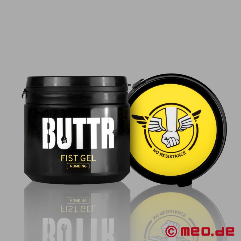 BUTTR Numbing fisting Gel - 500 ml - määrdeaine fisting Libestusvahend ja anaalrelaksant