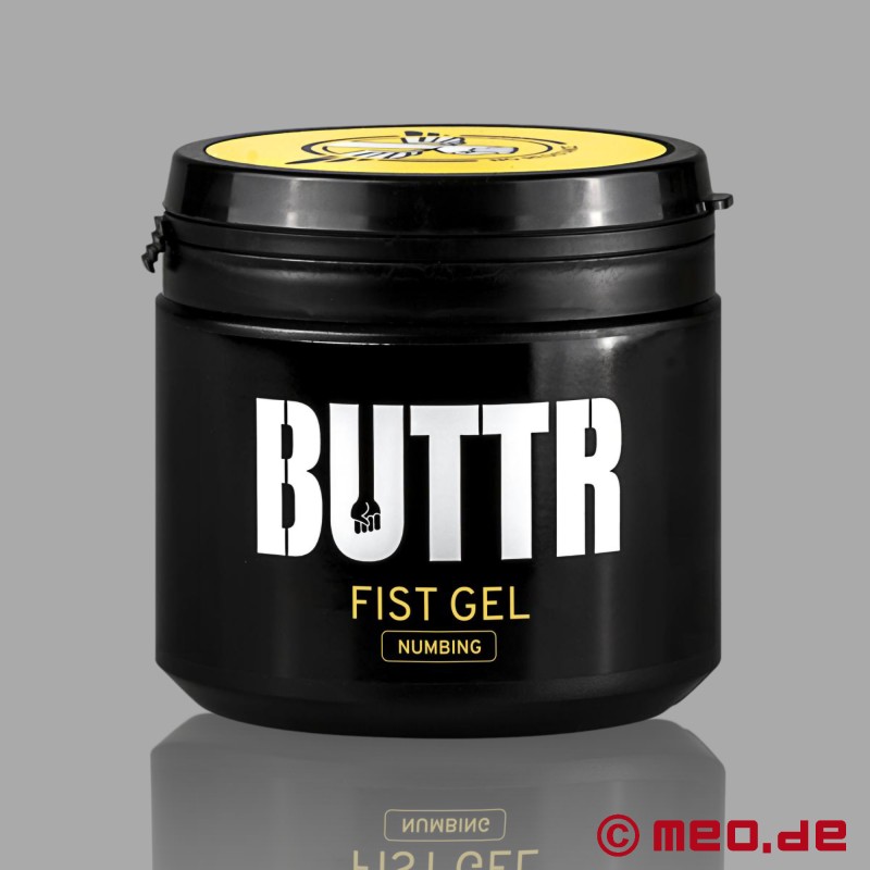 BUTTR Numbing Fisting Gel - 500 ml - Fistingo lubrikantas ir analinė atpalaiduojamoji priemonė