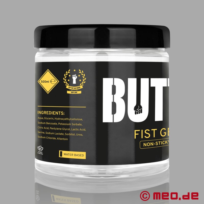 BUTTR - Átlátszó fisting Gél - 500 ml - fisting Kenőgél