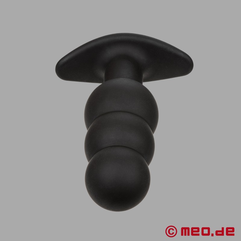 CalExotics Rock Bottom Beaded Probe - 24/7 Butt Plug with Vibration