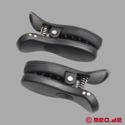 Vibrating Nipple Clamps - DarkNip™ - Nipple Clamps with Charging Case - Thumbnail