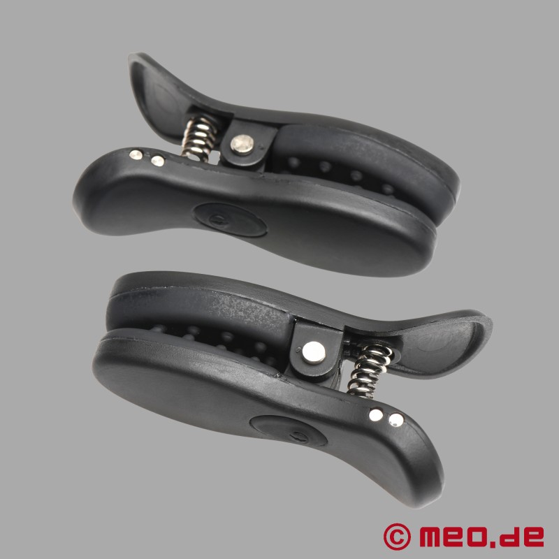 Vibráló mellbimbócsipesz - DarkNip - Mellbimbócsipesz töltőtáskával - 3