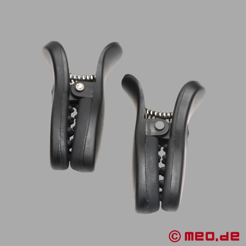 Vibrierende Nippelklemmen - DarkNip™ - Nippelklemmen mit Ladecase - 5