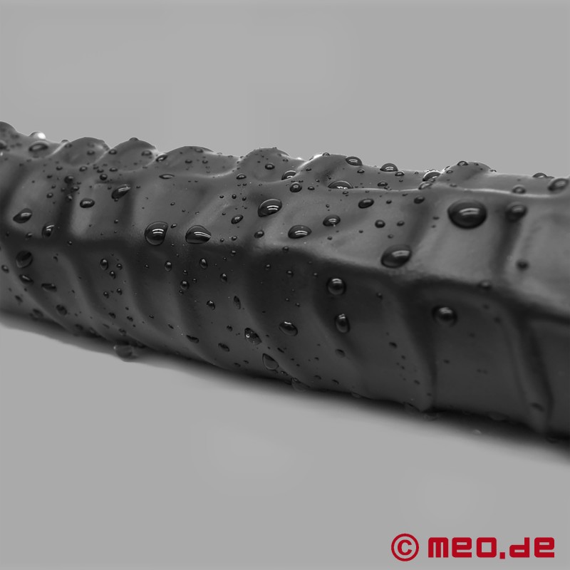 ANALGEDDON® - 16 Inch (40 cm) Ribbed Anal Dildo with Suction Cup - 9