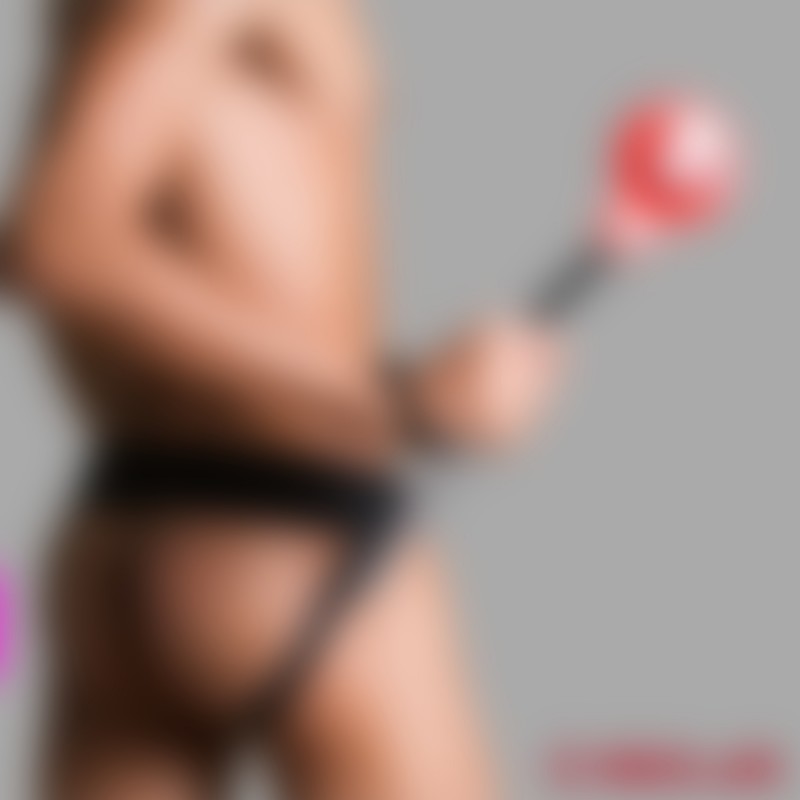 レザーとアルミニウム製の "Naughty or Nice "パドル - 5