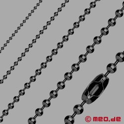 Collana a sfere – Ball Chain in Colore Nero