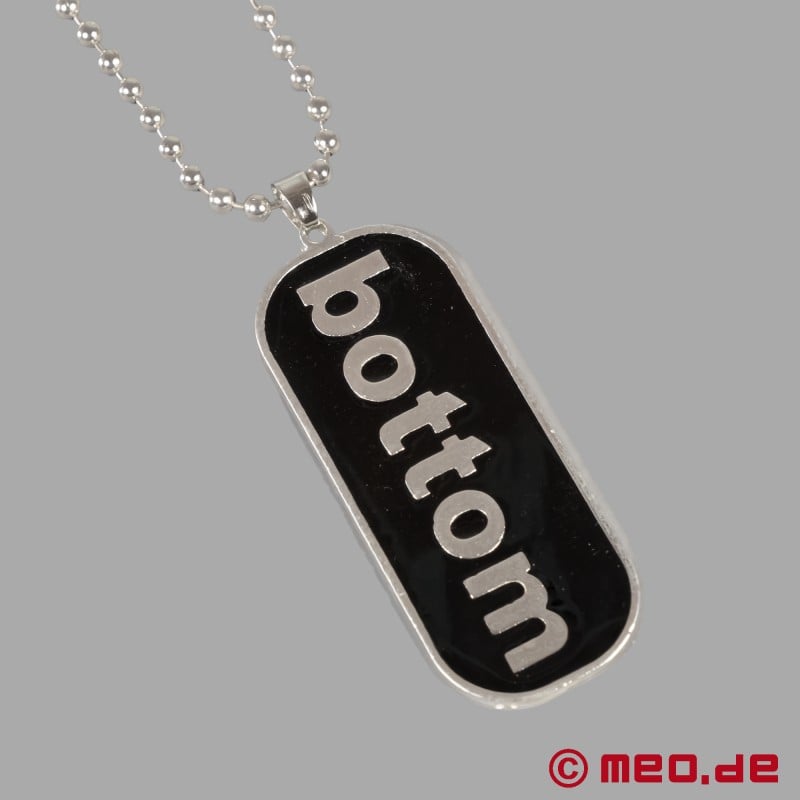 BOTTOM necklace - Men's necklace with pendant