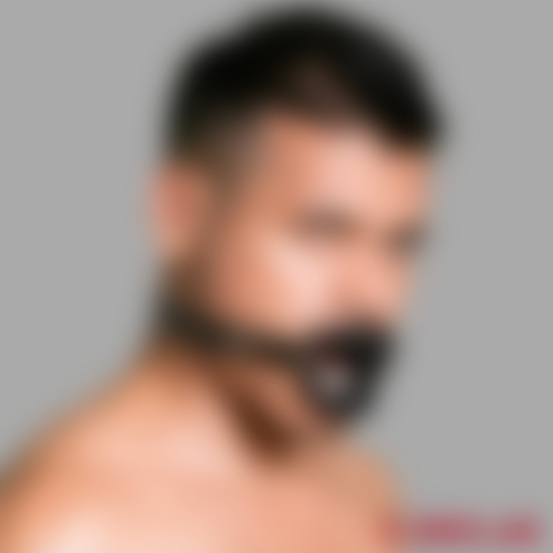 Φίμωτρο Bad-Boy-Good-Lips™ by MEO® - Μαύρα blowjob χείλη με λουράκι - 2