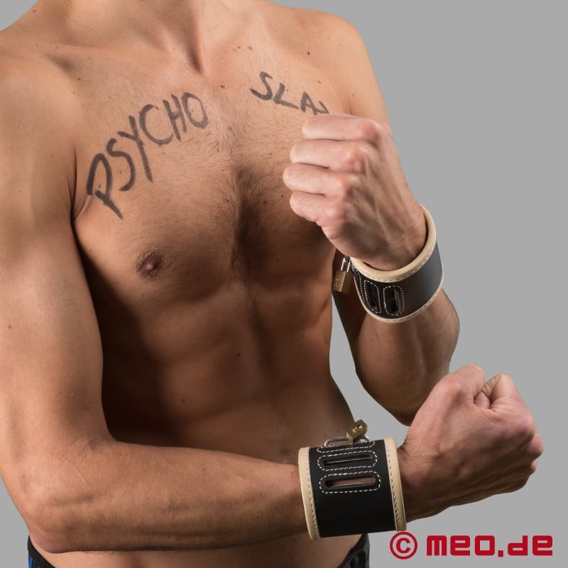 Hand- en enkelboeien "PsychoSlave" Editie Dr. Sado