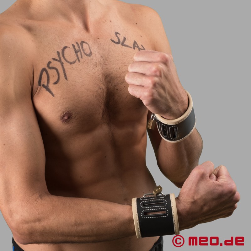 Hand- und Fußfesseln "PsychoSlave" Edition Dr. Sado